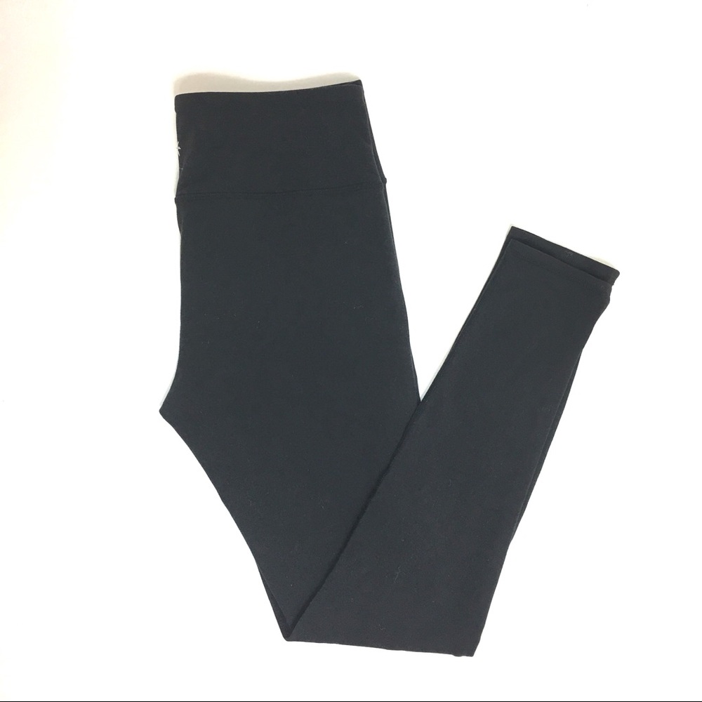 Athleta black Chaturanga tights size small